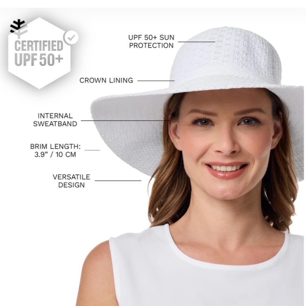 Scala Sun Hat with UPF 50+ Protection. Packable, Lightweight